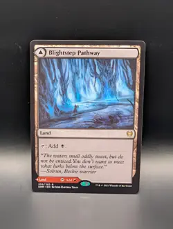 MTG - Blightstep Pathway/Searstep Pathway - Land (B/R) - KHM #252 - Rare - Image 1
