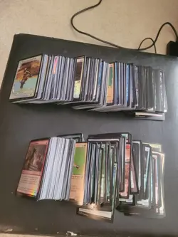600+ Magic The Gathering ALL FOIL Commons + Uncommons LP/NM Bulk Lot UNSEARCHED - Image 1