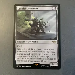 Magic the Gathering Orcish Bowmasters R 103 NM The Lord of the Rings MtG Rare - Image 1