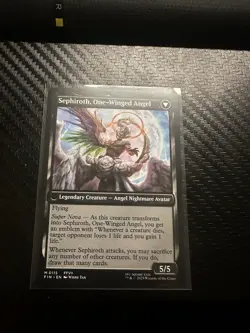 Magic the Gathering Final Fantasy Sephiroth Fabled Soldier Non-Foil Mythic Card - Image 2