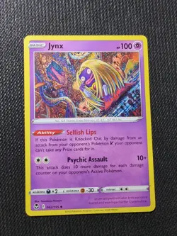 Pokemon TCG Jynx Silver Tempest 062/195 Regular Uncommon NM - Tomokazu Komiya - Image 1