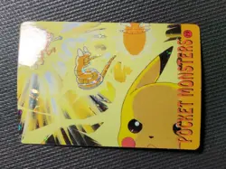 Pokemon 1995 Vending Prism Firework Holo Sticker 19 27 Pikachu Rocket Beedrill - Image 1