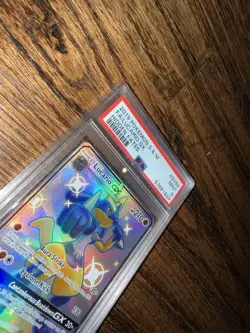 BUNDLE 2019 POKEMON SUN & MOON HIDDEN FATES #SV64 LUCARIO GX & RIOLU PSA 9 - Image 5