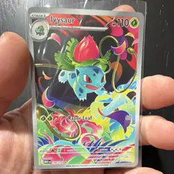 2025 POKEMON MEGA EVOLUTIONS ENGLISH ILLUSTRATION RARE #134 IVYSAUR - Image 1
