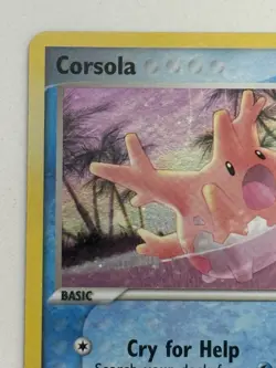 Pokemon TCG Corsola 37/115 Unseen Forces Reverse Holo Stamp - Image 2