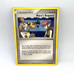 Mary's Request 86/115 Uncommon Unseen Forces Pokemon Lightly Played - Image 1