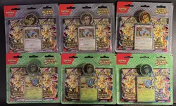 Lot of 6! Pokemon TCG Ascended Heroes 2 Pack Blister Larry & Erika New Sealed - Image 1