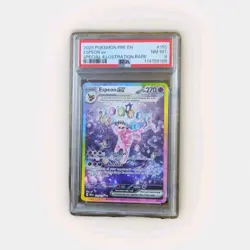 Pokemon Espeon ex Special Illustration Rare Holo PSA 8 Prismatic Evolutions 2025 - Image 1