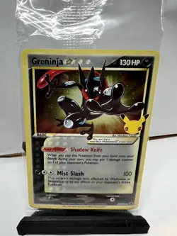 SEALED Greninja Gold Star SWSH144 Pokemon Celebrations - Image 1
