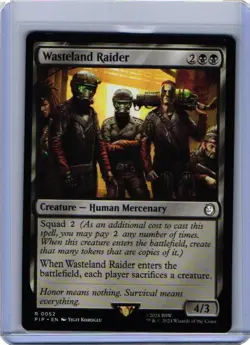 NM Wasteland Raider, MTG, Fallout, Magic the Gathering, 52 - Image 1