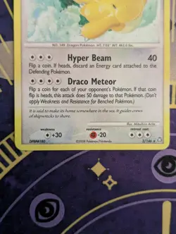 Pokemon TCG Dragonite 2/146 Holo Legends Awakened MP - Image 5