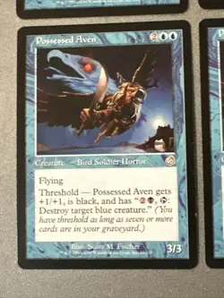 Possessed Aven x4 Torment Ex Condition See Pics Front Back MTG - Image 3