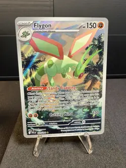 Pokemon TCG Flygon 101/94 Phantasmal Flames Illustration Rare Holo - Image 1