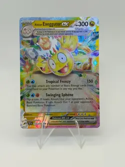 Pokemon TCG Alolan Exeggutor EX 133/191SV08: Surging Sparks Holo Double Rare - Image 1
