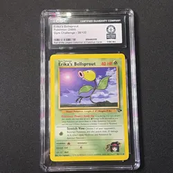 Pokemon TCG- Erika's Bellsprout 76/132 Regular Gym Heroes NM/LP - Image 1