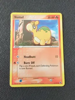Pokemon TCG Numel EX Battle Stadium 61/109 Regular Common NM - Image 1