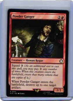 MTG Magic the Gathering Powder Ganger (65/1189) Fallout - Image 1