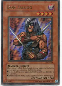 YuGiOh: Pharaonic Guardian: Unlimited Don Zaloog: Lightly Played Condition - Image 1