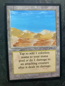 *** ARABIAN NIGHTS Desert (Campire Variant) *** NM-MINT - DUTY FREE - MtG Magic - Image 1