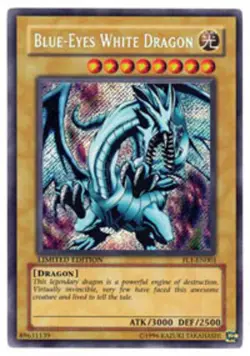Yugioh! LP Blue-Eyes White Dragon - FL1-EN001 - Secret Rare - Limited Edition Li - Image 1