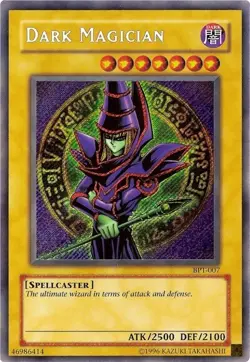 Yugioh! LP Dark Magician B - BPT-007 - Secret Rare - Limited Edition Lightly Pla - Image 1