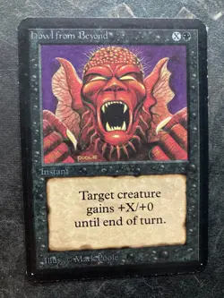 *** ALPHA Howl from Beyond *** NM - DUTY FREE - MtG Magic - Image 1