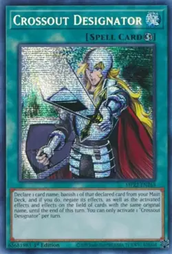 Yugioh! LP Crossout Designator - MP22-EN265 - Prismatic Secret Rare - 1st Editio - Image 1