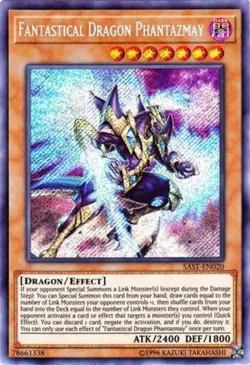 Yugioh! MP Fantastical Dragon Phantazmay - SAST-EN020 - Secret Rare - Unlimited - Image 1