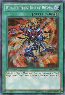 Yugioh! LP Dedication through Light and Darkness - LCYW-EN069 - Secret Rare - 1s - Image 1