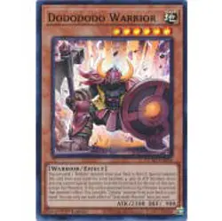 Yugioh! LP Dodododo Warrior - DUAD-EN004 - Ultra Rare - 1st Edition Lightly Play - Image 1