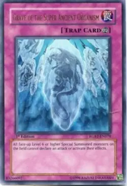 Yugioh! LP Grave of the Super Ancient Organism - RGBT-EN078 - Ultra Rare - 1st E - Image 1