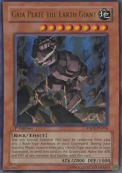 Yugioh! LP Gaia Plate the Earth Giant - ANPR-EN094 - Ultra Rare - Unlimited Edit - Image 1