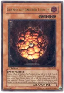 Yugioh! LP Gaia Soul the Combustible Collective - RDS-EN028 - Ultimate Rare - 1s - Image 1