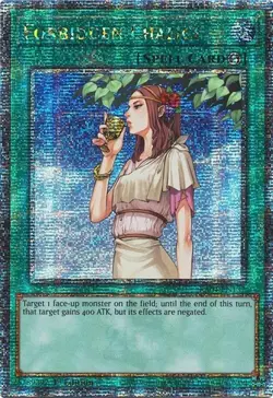 Yugioh! LP Forbidden Chalice - RA04-EN137 - Quarter Century Secret Rare - 1st Ed - Image 1
