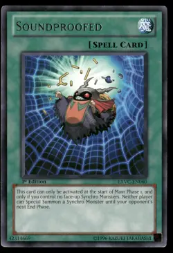 Soundproofed EXVC-EN060 Rare Yu-Gi-Oh 1st Edition Moderately Played - Image 1