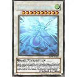 Yugioh! LP Majestic Star Dragon - SOVR-EN040 - Ghost Rare - Unlimited Edition Li - Image 1