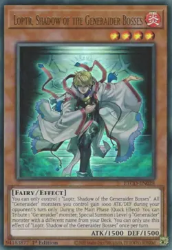 Yugioh! LP Loptr, Shadow of the Generaider Bosses - ETCO-EN028 - Ultra Rare - 1s - Image 1