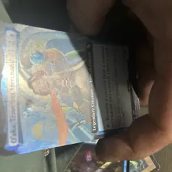O’aka, Traveling Merchant Foil Extend Art R0144 Box Exclusive Final Fantasy MTG - Image 3
