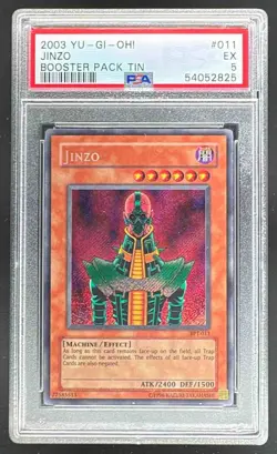 54052825 Jinzo 2003 Yu-Gi-Oh! #BPT-011 PSA 5 - Image 1