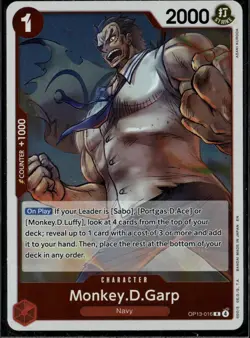 Carrying On His Will #OP13-016 Monkey.D.Garp - Image 1