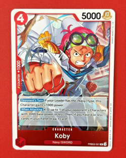 Koby PRB02-001 R THE BEST vol.2 One Piece CCG English - Image 1