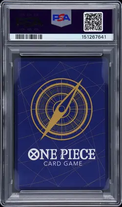2022 ONE PIECE OP01-ROMANCE DAWN MANGA ALTERNATE ART #120 SHANKS PSA 10 - Image 2