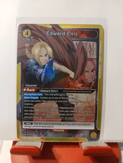 Edward Elric SR UE09BT/FMA-1-012 Fullmetal Alchemist Union Arena TCG - Image 1