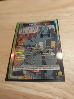 Union Arena TCG Alphonse Elric (SR) UE09BT/FMA-1-004 Fullmetal Alchemist - Image 2