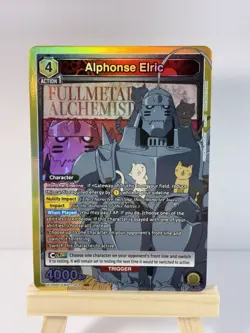 Union Arena TCG Alphonse Elric (SR) UE09BT/FMA-1-004 Fullmetal Alchemist - Image 1