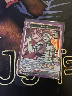 Union Arena Demon Slayer Kimetsu no Yaiba - Akaza SR (UE05BT/KMY-1-052) - Image 1