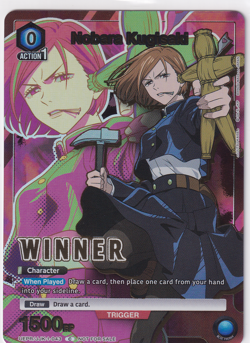Nobara Kugisaki Winner Promo UEPR/JJK-1-043 Union Arena Jujutsu Kaisen - Image 1