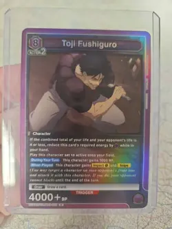 Toji Fushiguro Jujutsu Kaisen Union Arena English HOLO PACK FRESH Free Shipping - Image 1