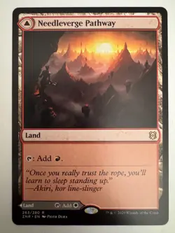 MTG Zendikar Rising (ZNR) - Needleverge Pathway / Pillarverge Pathway #263/280 R - Image 2