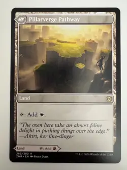 MTG Zendikar Rising (ZNR) - Needleverge Pathway / Pillarverge Pathway #263/280 R - Image 4